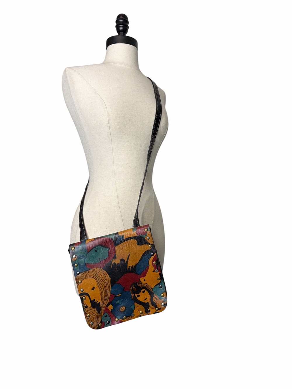 Patricia Nash Mod World Girl Power Crossbody purse - Picture 11 of 13